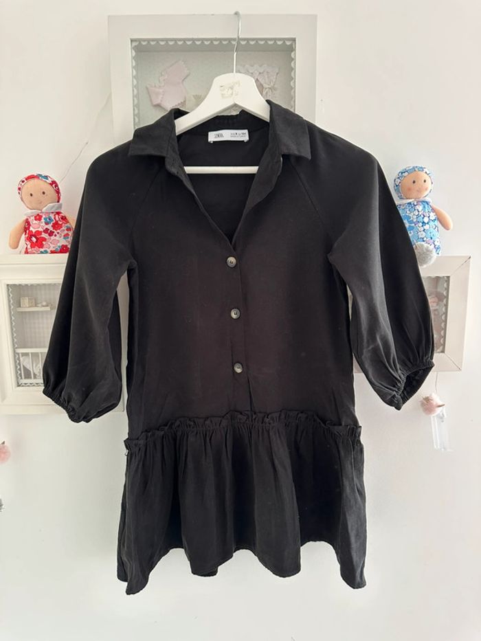 Robe chemise noire