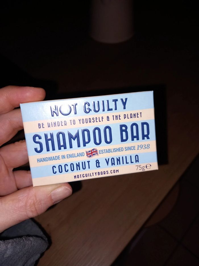 Shampoing solide not guilty