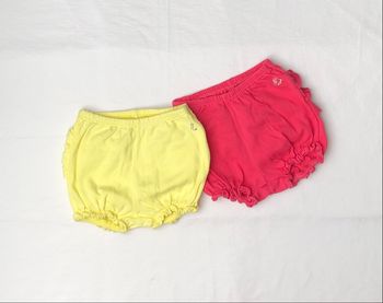 Lot de deux bloomers Petit Bateau 3 mois