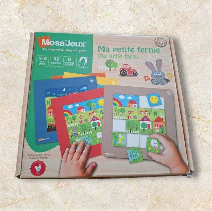 Ma petite ferme Jeu magnétique Mosa'Jeux