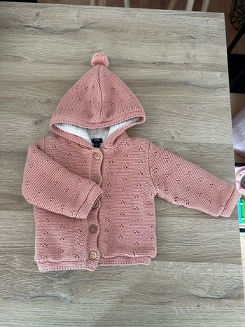 Gilet Veste polaire bébé fille taille 6 mois Kiabi