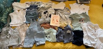 Lot vêtement bébé été 6 mois 