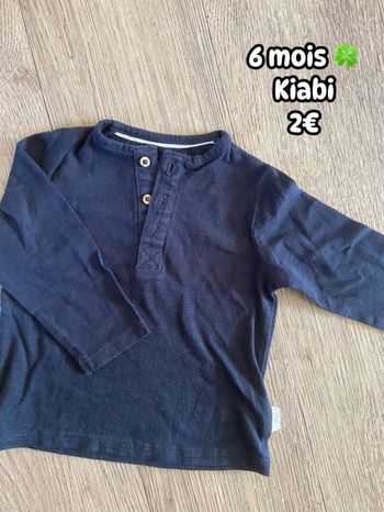 T-shirt 🍀 6 mois 🍀 Kiabi