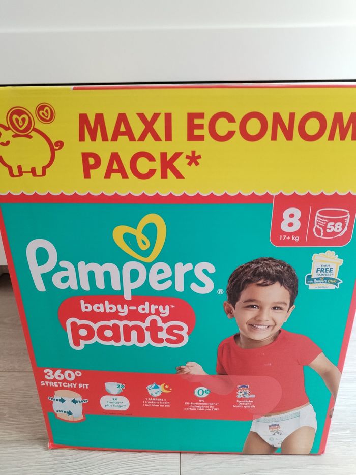 Couche pampers Baby Dry pants