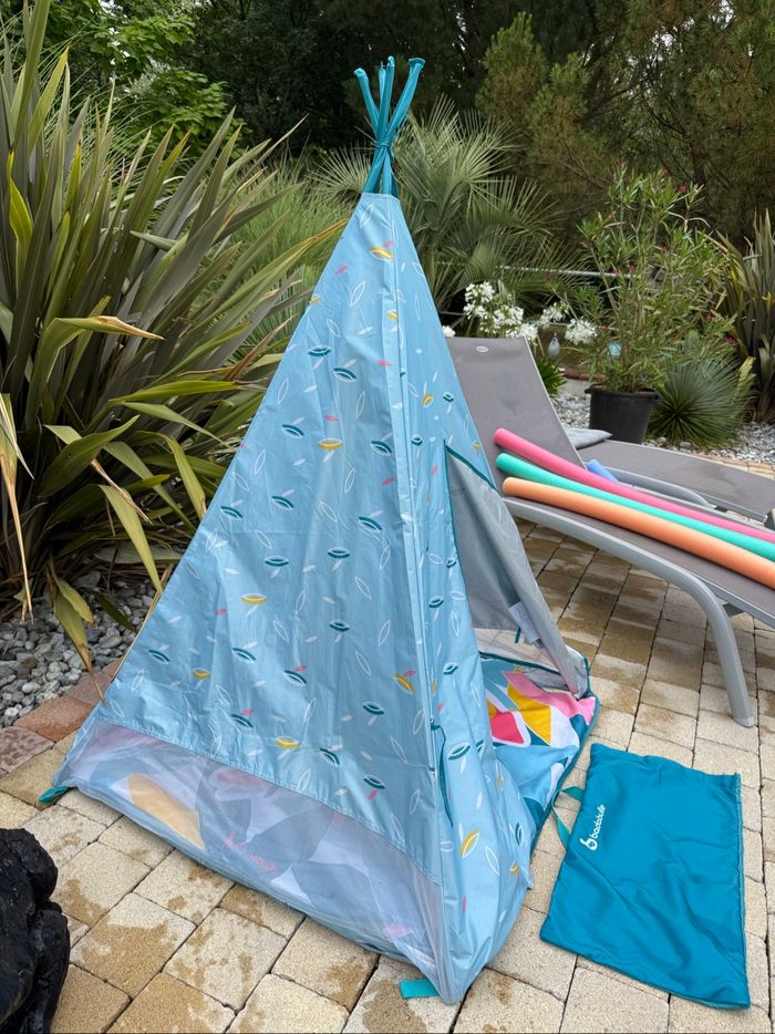 Tipi Badabulle enfant anti UV avec matelas waterproof - photo numéro 2