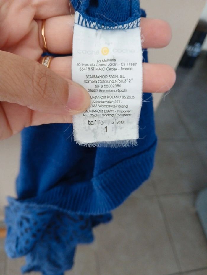 pull bleu - photo numéro 5