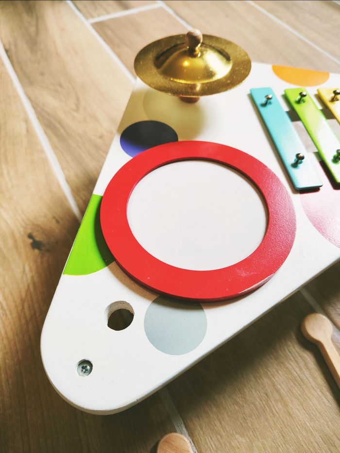 🎶Table/plateau d'éveil musicale multi activités en bois marque Janod - photo numéro 3