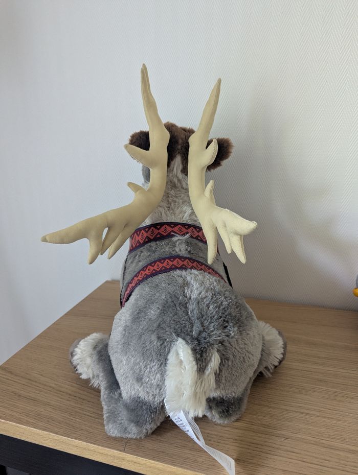Grande peluche Disney Sven dans la reine des neiges - photo numéro 3