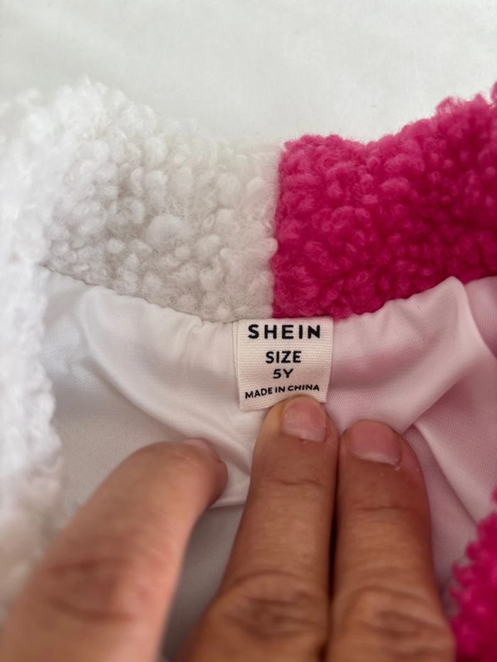 Veste en laine retourner SHEIN - photo numéro 5