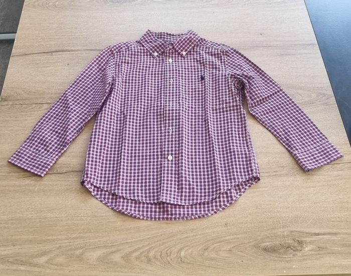 Chemise à carreaux Ralph Lauren 6 ans