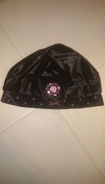 Béret noir enfant Barbie