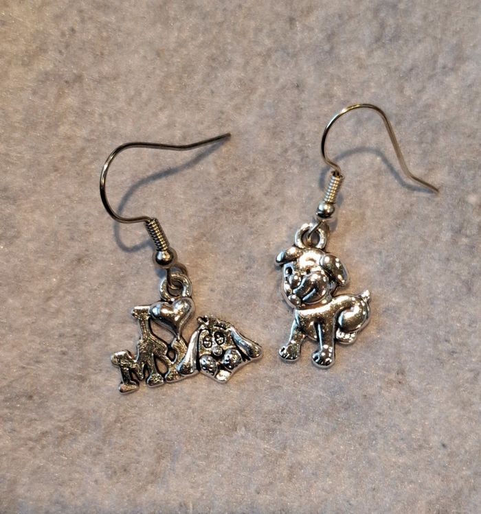 Boucles d'oreilles chiens