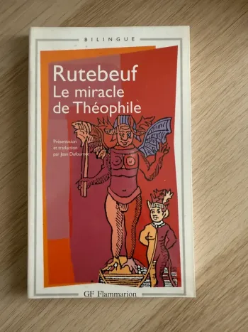 Rutebeuf le miracle de Théophile