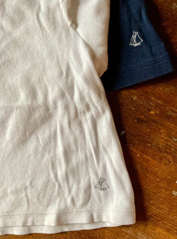 Lot de 2 tee-shirts fille 18 mois Petit Bateau - photo numéro 4