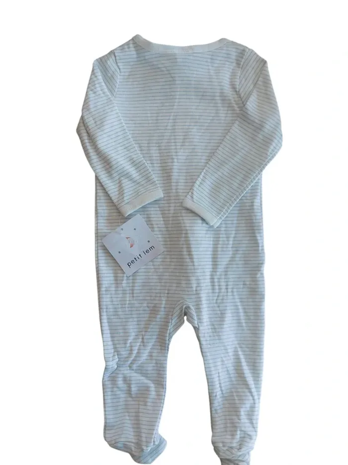 Grenouillère bébé garçon T.6-9 mois neuve avec étiquette - photo numéro 2