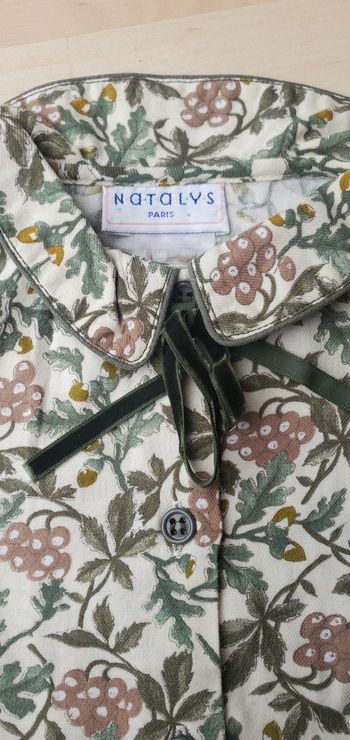 Chemise fleurie
