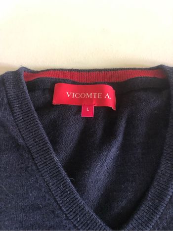 Pull col en V vicomte .a