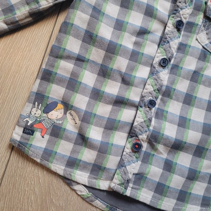 Chemise à carreaux. Garçon 18 mois. Marque Sergent Major - photo numéro 3