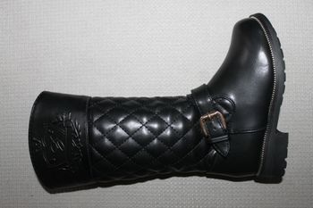 belle bottes noires zippées 25
