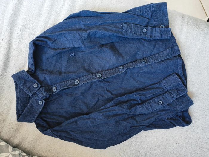 Chemise 3 ans primark bleue marine
