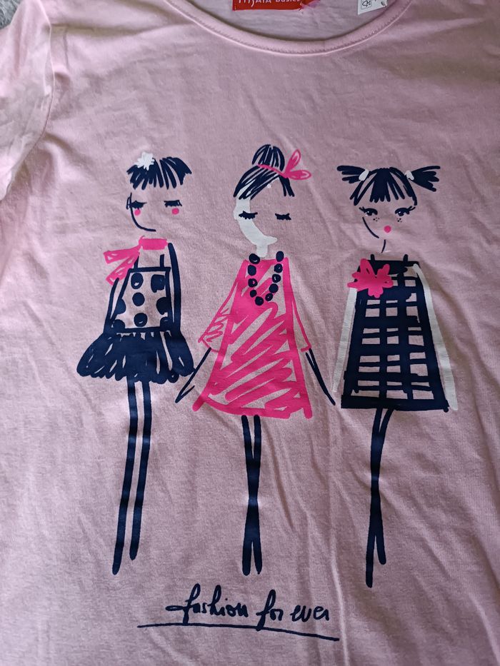 T-shirt manches longues fille Tissaia – 10 ans – Neuf - photo numéro 4