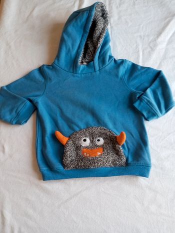 Pull à capuche de marque du pareil au même et de taille 6ans
