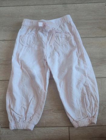 Pantalon effet velours 86cm