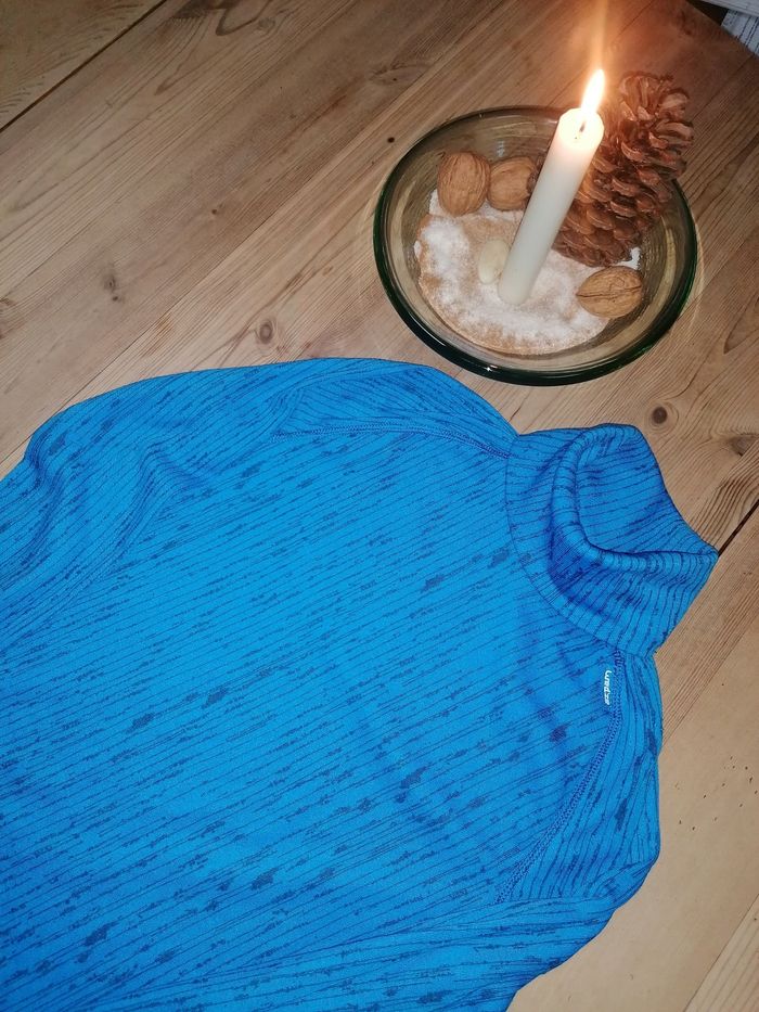 Sous-pull Wed'ze ❄️ col roulé manches longues garçon 14 ans