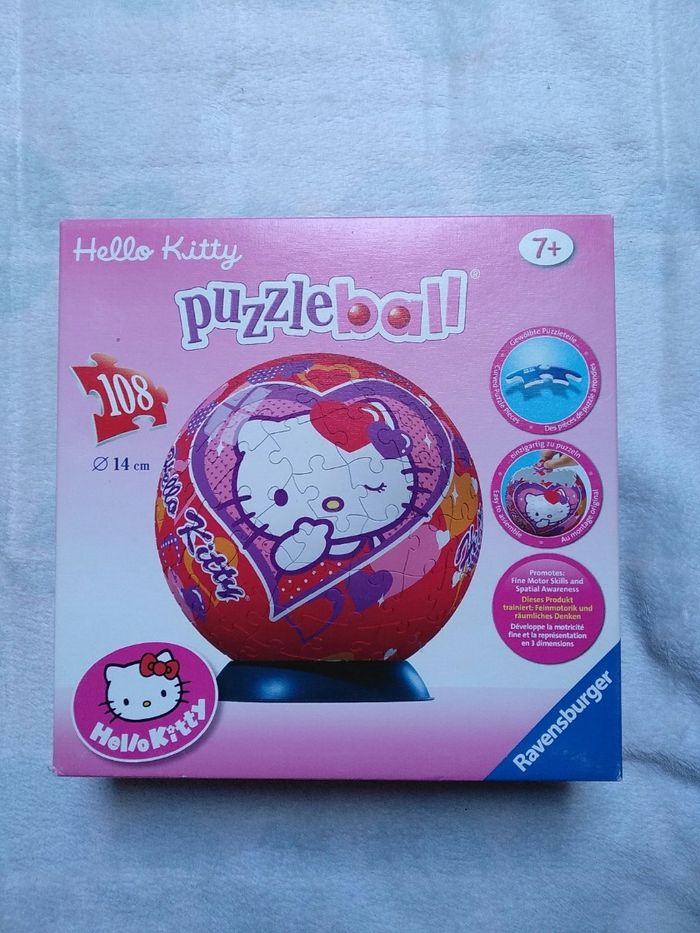 Puzzle ball Hello Kitty et figurines - photo numéro 2