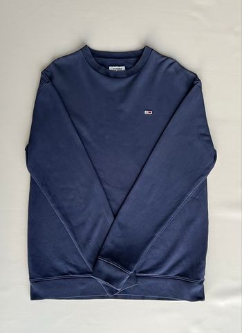Sweat col rond Tommy bleu marine homme taille S