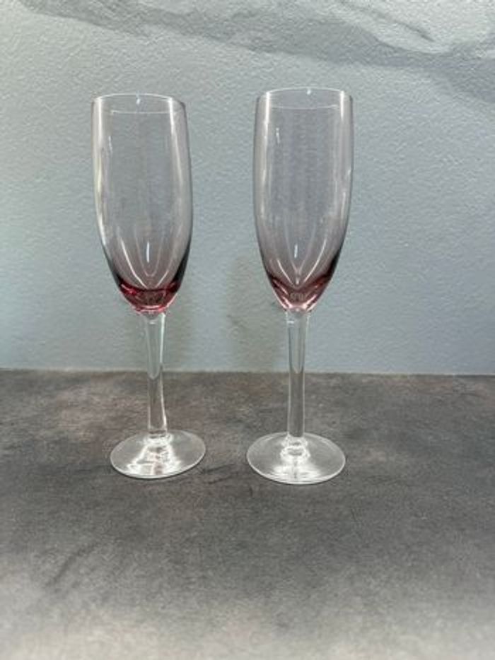 2 flûtes à champagne