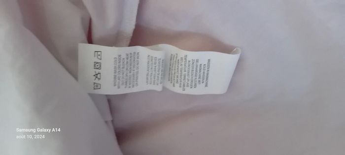 Blouse col elastique manches à nouer blanche femme M justfab - photo numéro 19