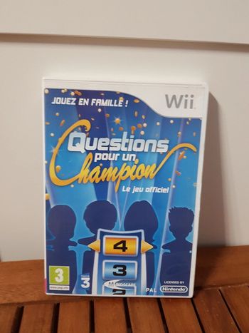Jeu question pour un champion wii