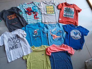 Lot Tee shirt taille 5/6 ans