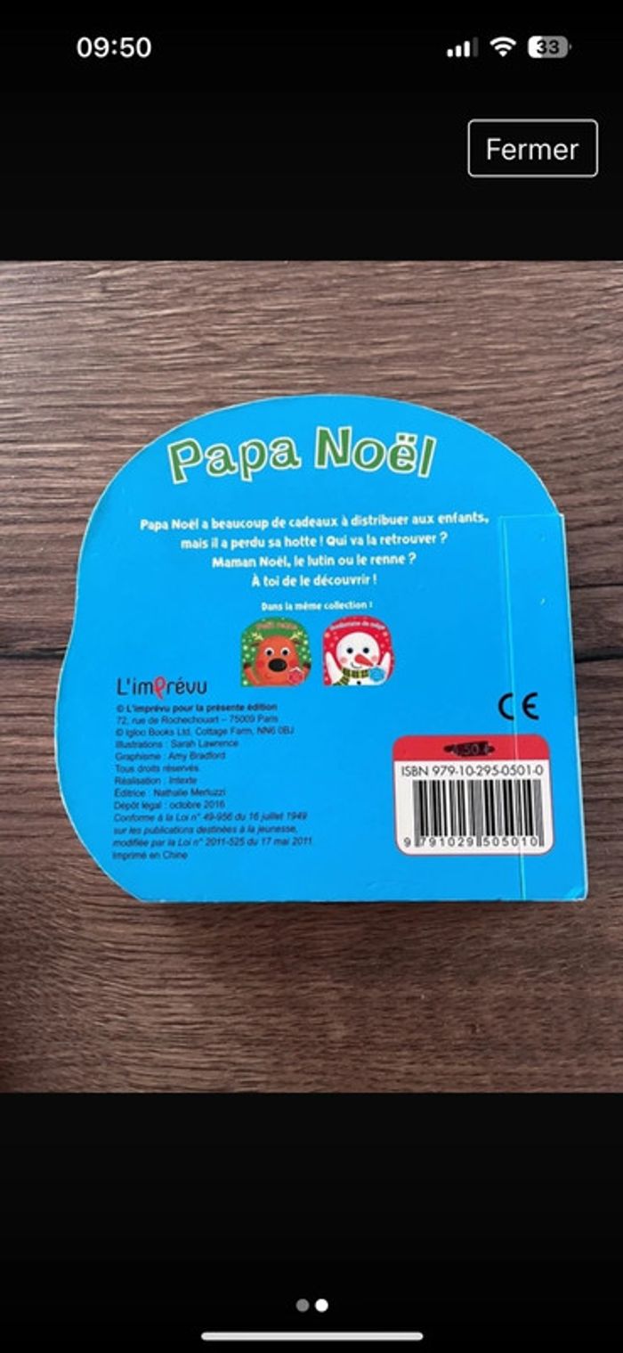 Livre Papa Noël - photo numéro 2