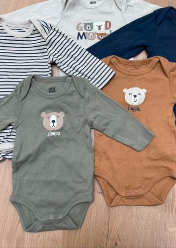 Lot de 5 bodies 3M