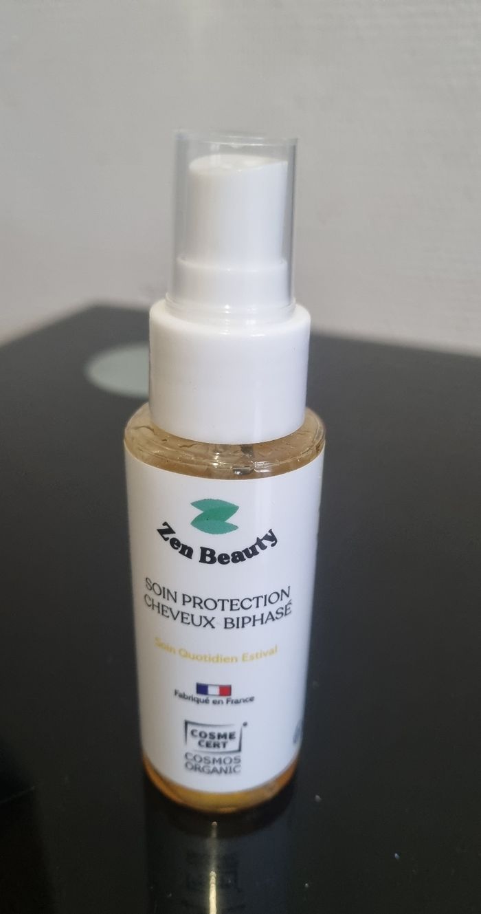 soin protection cheveux biphasé zen beauty  50ml