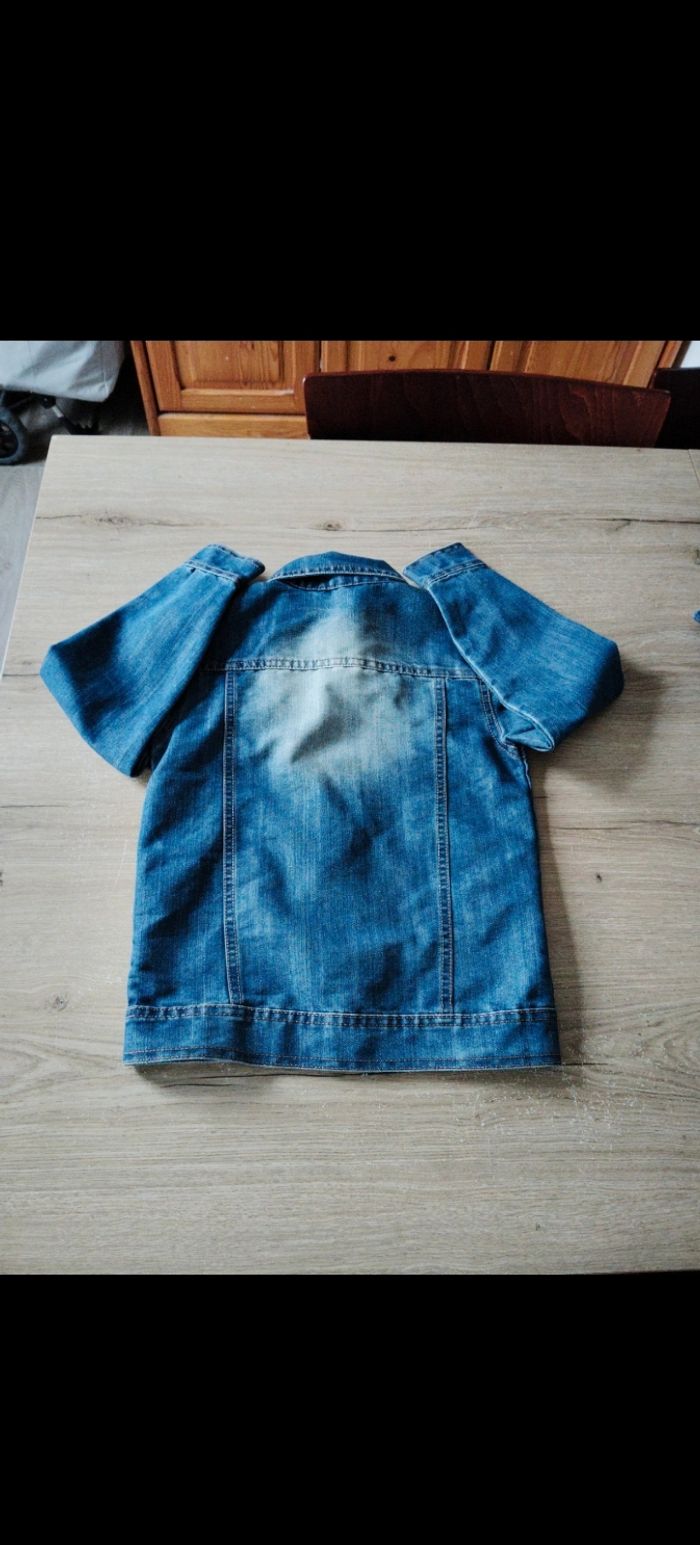 Veste en jeans 8 ans gemo - photo numéro 2