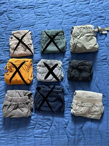 👖 Lot de pantalons garçon 24 mois 👖