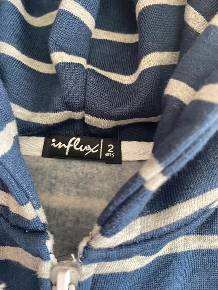 Veste à capuche influx 2 ans - photo numéro 2