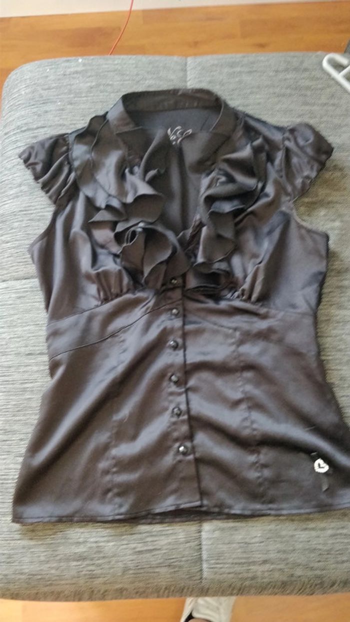 Chemisier noir taille 40