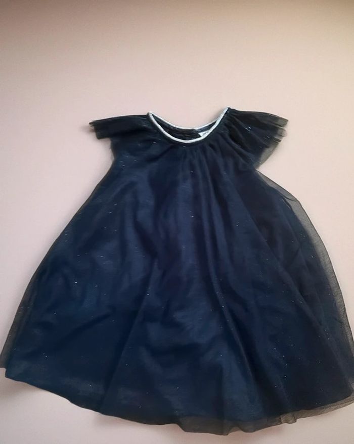 Robe de soirée bleu H&M - photo numéro 3