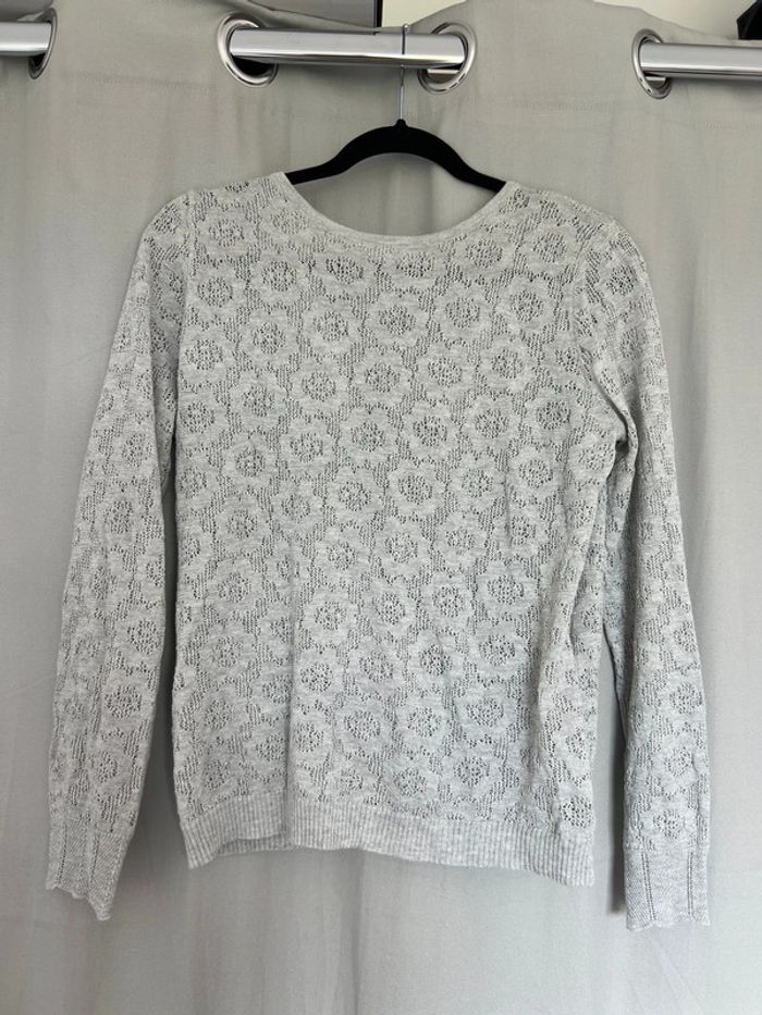 Pull fin gris - photo numéro 5