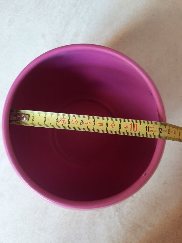 Cache pot  rose - photo numéro 4