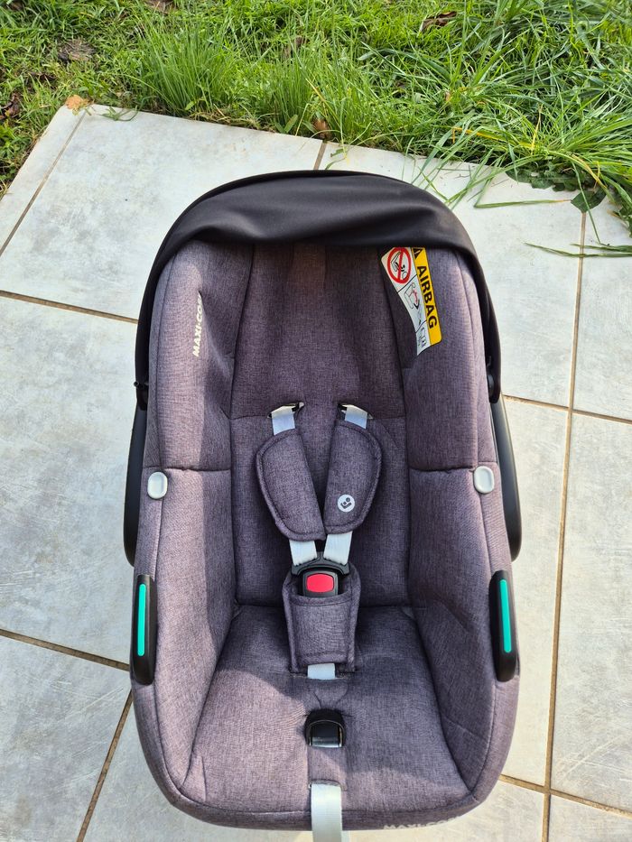 Base isofix 360 + siège auto Maxi Cosi + miroir - photo numéro 5