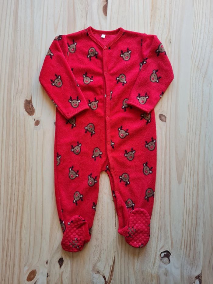 Pyjama Noël sans marque 80 cm