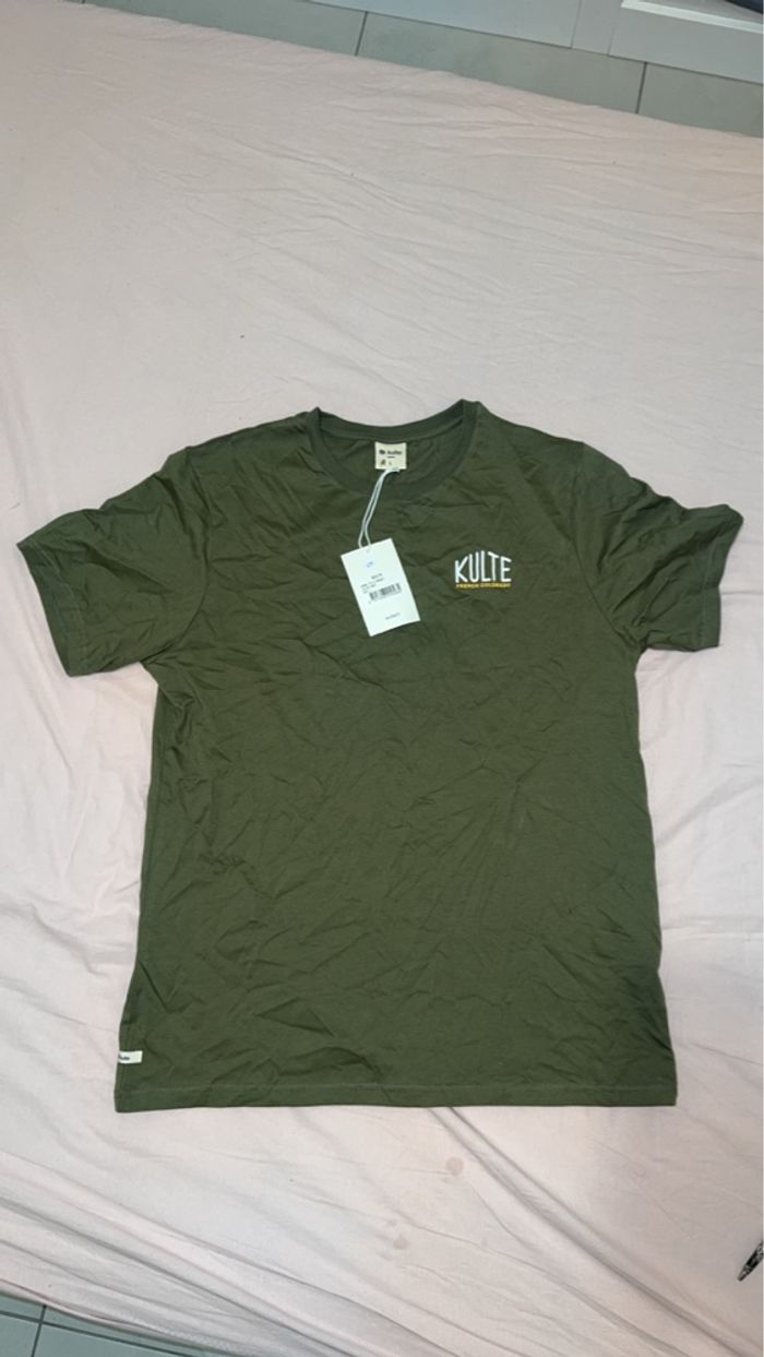 Teeshirt kulte kaki taille L neuf