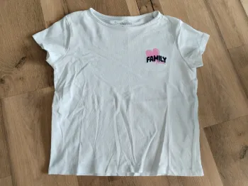 T-shirt fille 6 ans in extenso