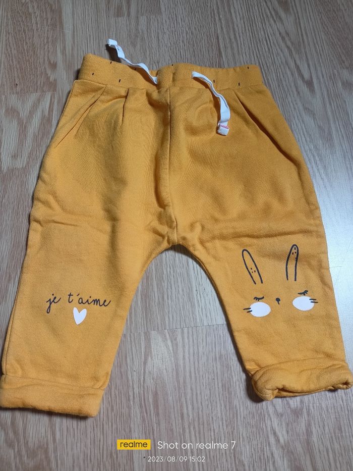 Pantalon coton 9 mois