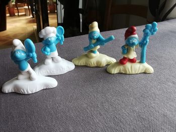 Figurines lot de 4 Schtroumpf 2017 Peyo pour McDonald's